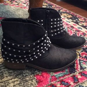 Studded Ankle Booties
